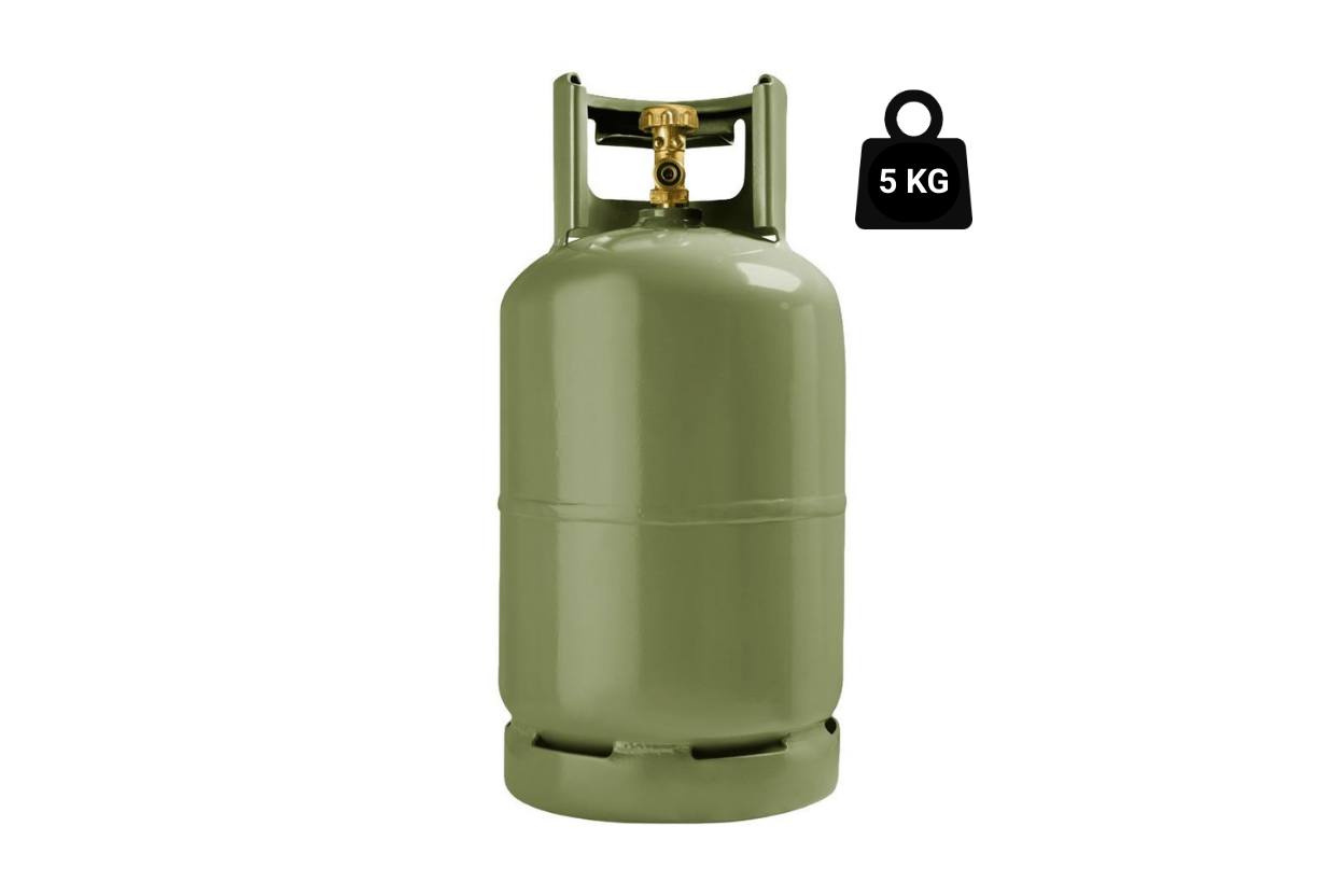 Gasfles 5 kilo huren